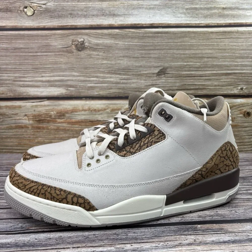 Mens Size 15 Nike Air Jordan 3 Retro Palomino Sneakers Shoes CT8532-102